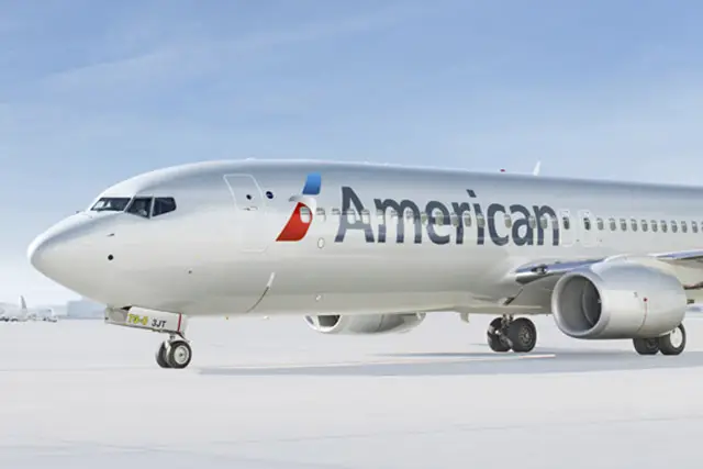 An American Airlines aircraft